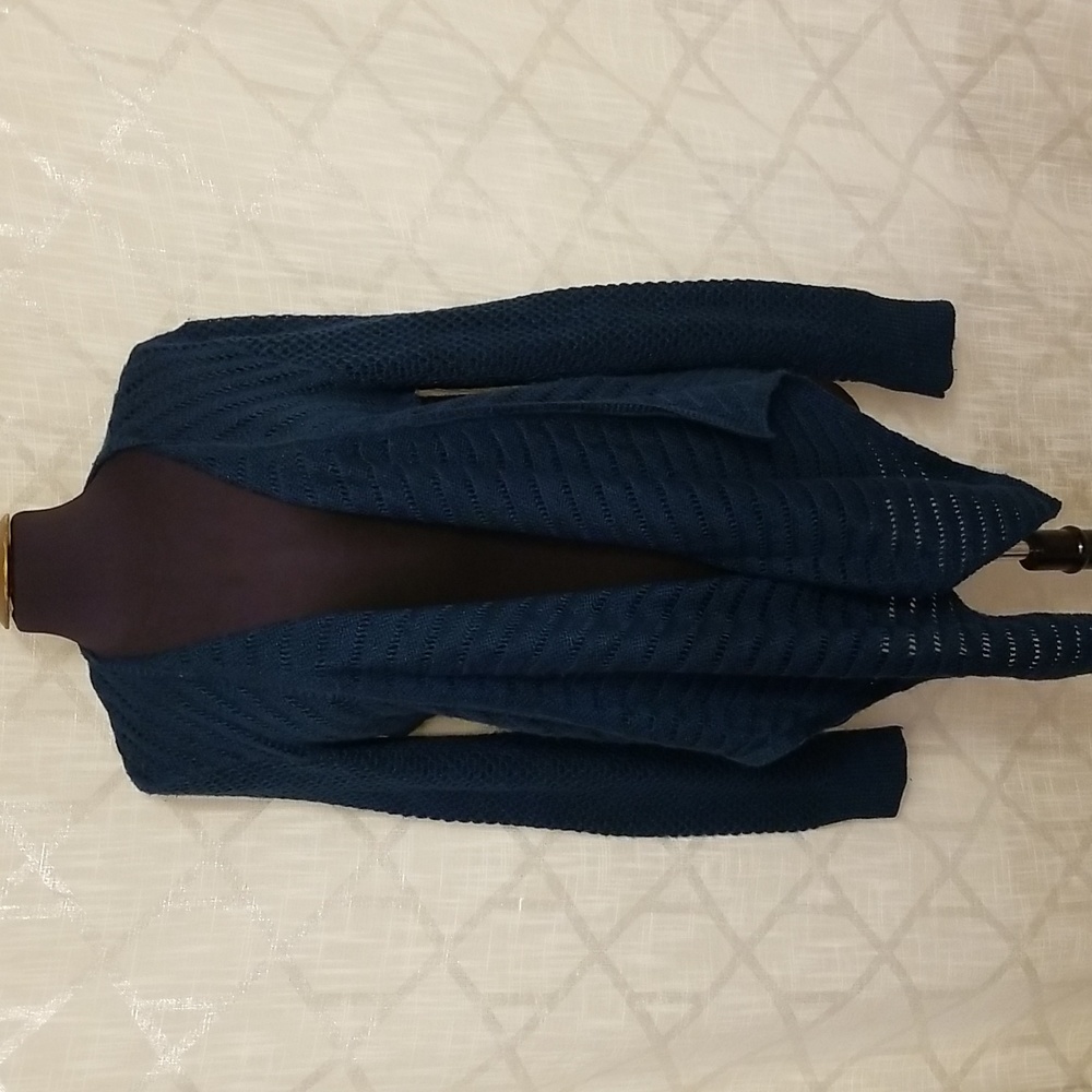 American Eagle Outfitters Sweater Cardigan Womens XL Blue Y2k
